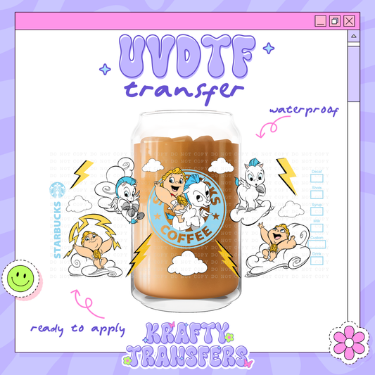 Dis Baby Herc Starbs - 16oz Glass Wrap