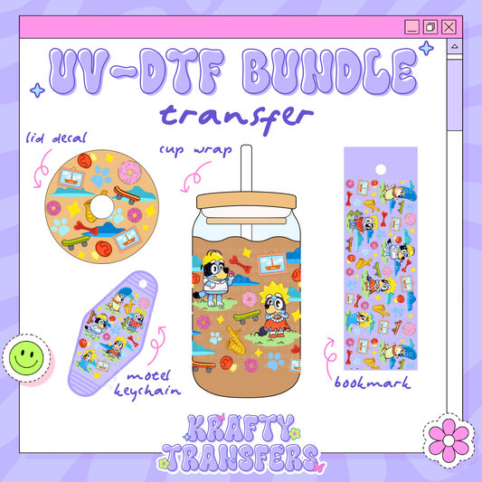 Simps Dogs - UV-DTF Transfer Bundle