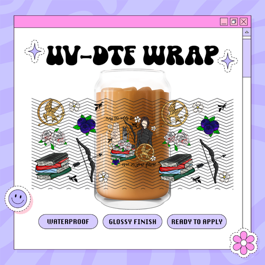 Hunger Wars- 16oz Glass Wrap