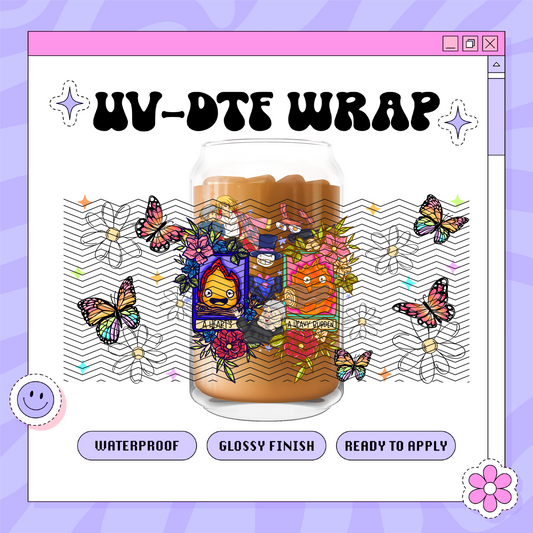 Kawaii Heavy Burden - 16oz Glass Wrap