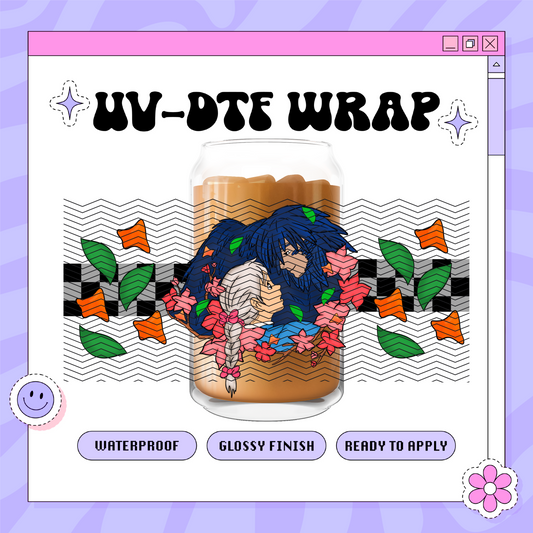 Kawaii Howls Castle - 16oz Glass Wrap