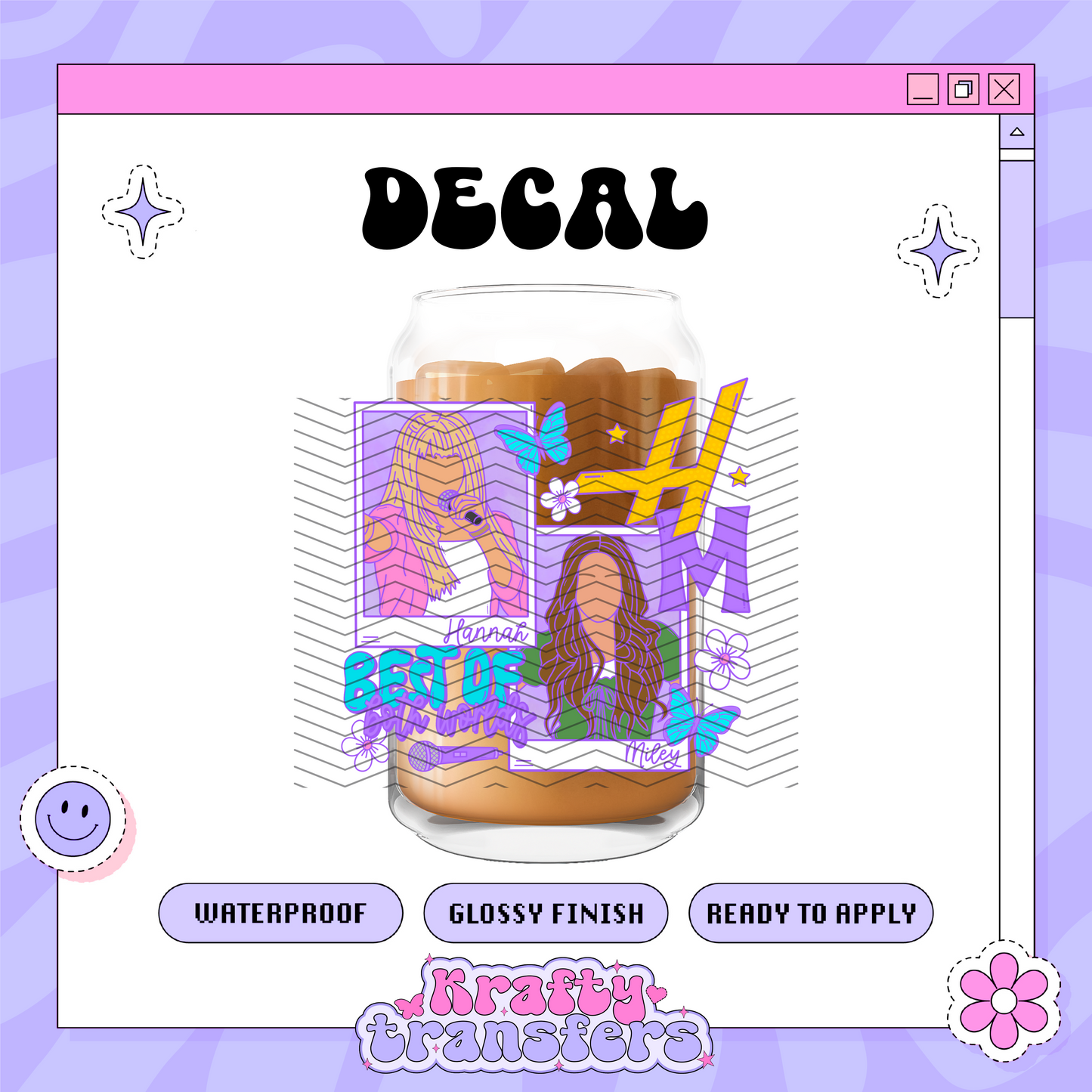 Dis OG Hannah Singer - UVDTF Decal