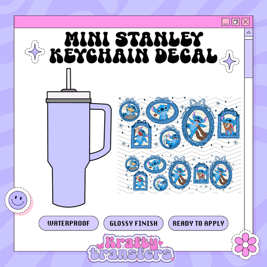 Dis Alien Frames - Mini Stanley Keychain Decal