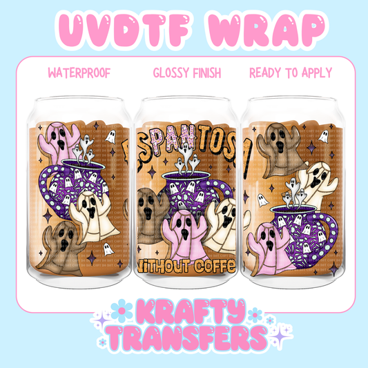 Espantosa Ghosts - 16 oz UV DTF WRAP