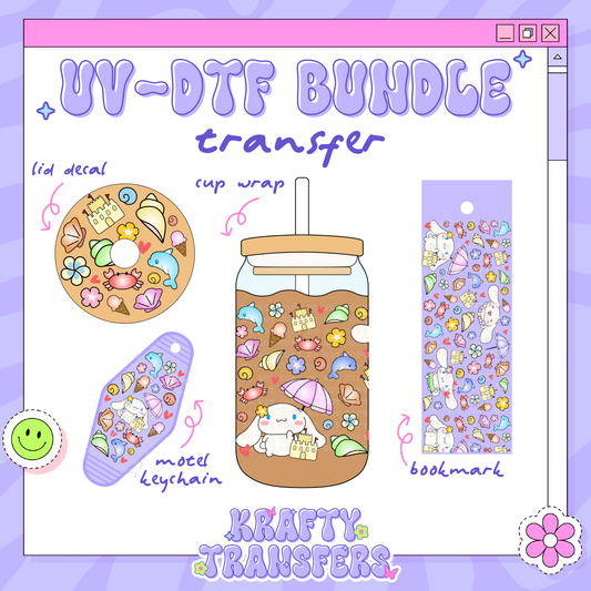 Summer Cinna - UV-DTF Transfer Bundle