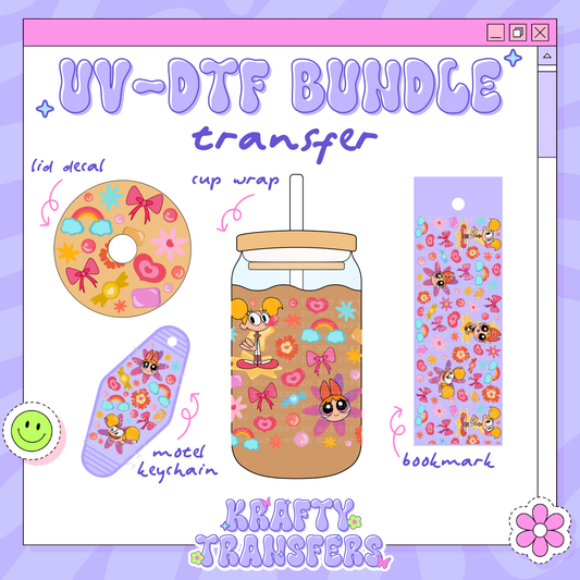 Dee & Blossom - UV-DTF Transfer Bundle