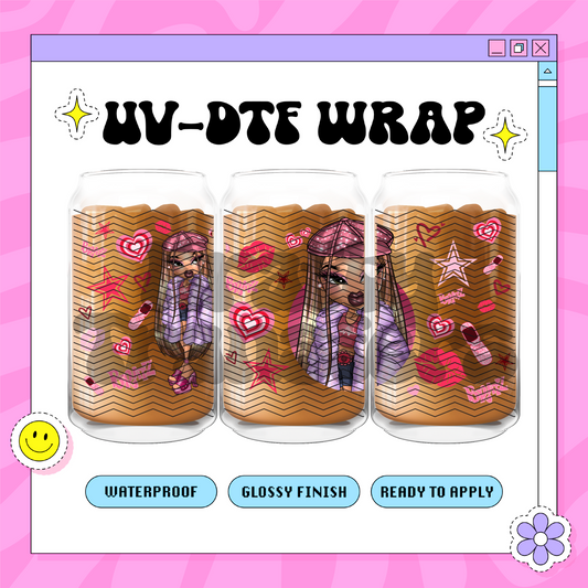 Y2K Jas Doll EXCLUSIVE  - 16 Oz UV DTF Wrap
