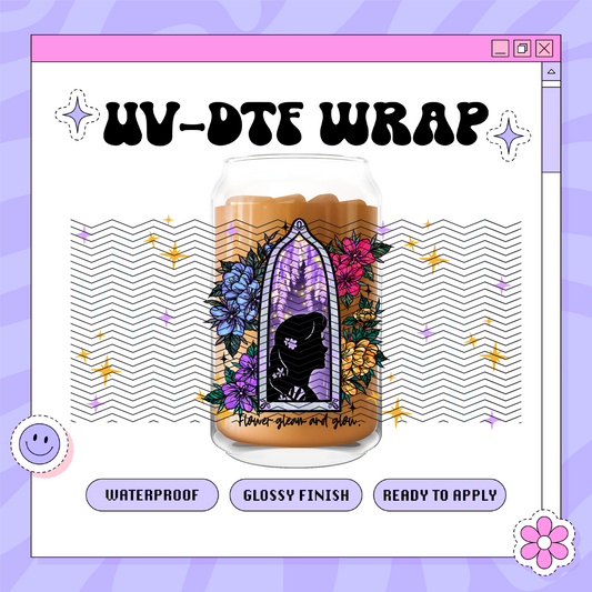Dis Princess R - 16oz Glass Wrap