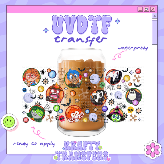 Spooky Emotions - 16oz Glass Wrap