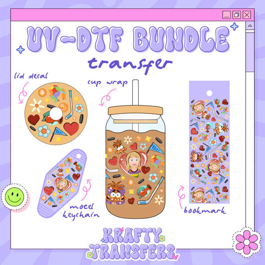 Element Girl- UV-DTF Transfer Bundle