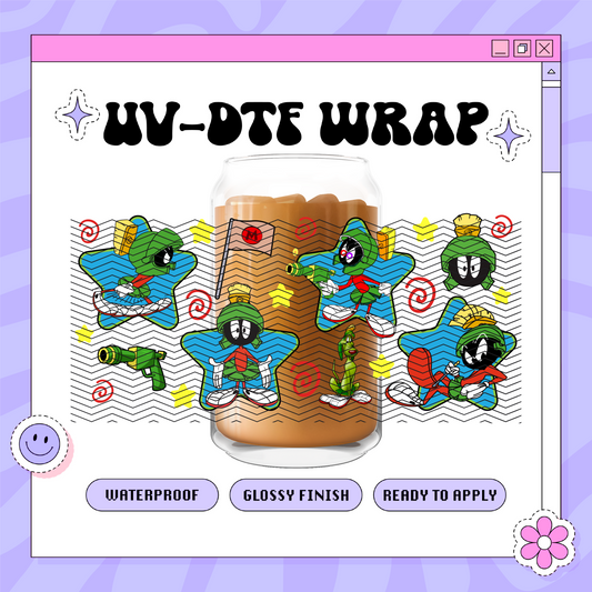 Marvin Martian Exclusive - 16oz Glass Wrap