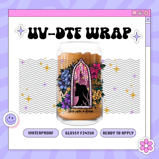 Dis Princess SB - 16oz Glass Wrap