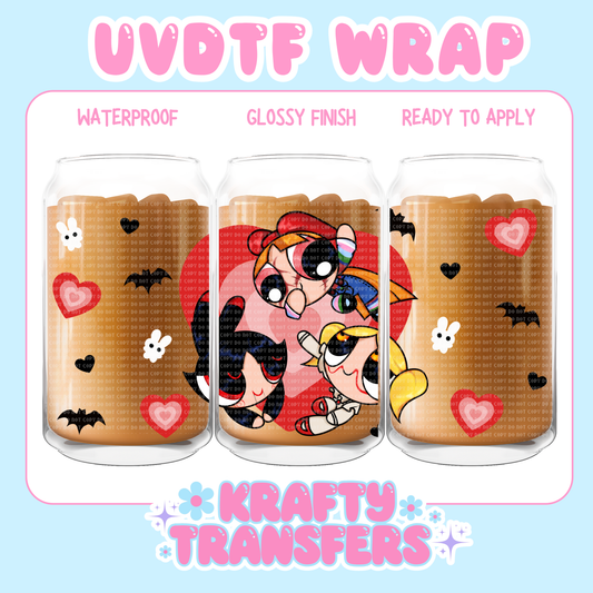 Halloween PPG - 16 oz UV DTF WRAP