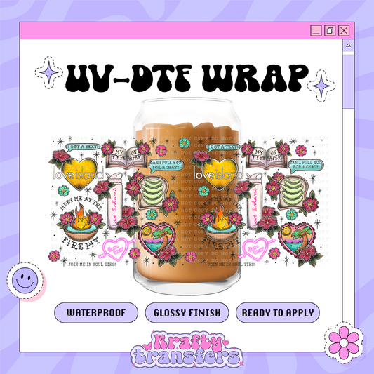 Love Island - 16oz Glass Wrap