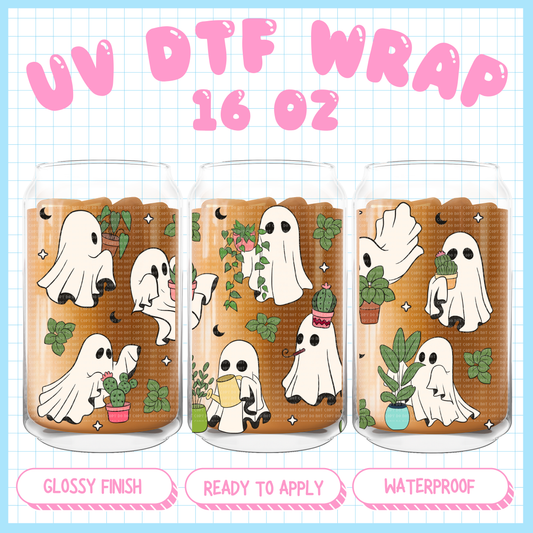 Ghost Plants 
 - 16 oz UV DTF WRAP