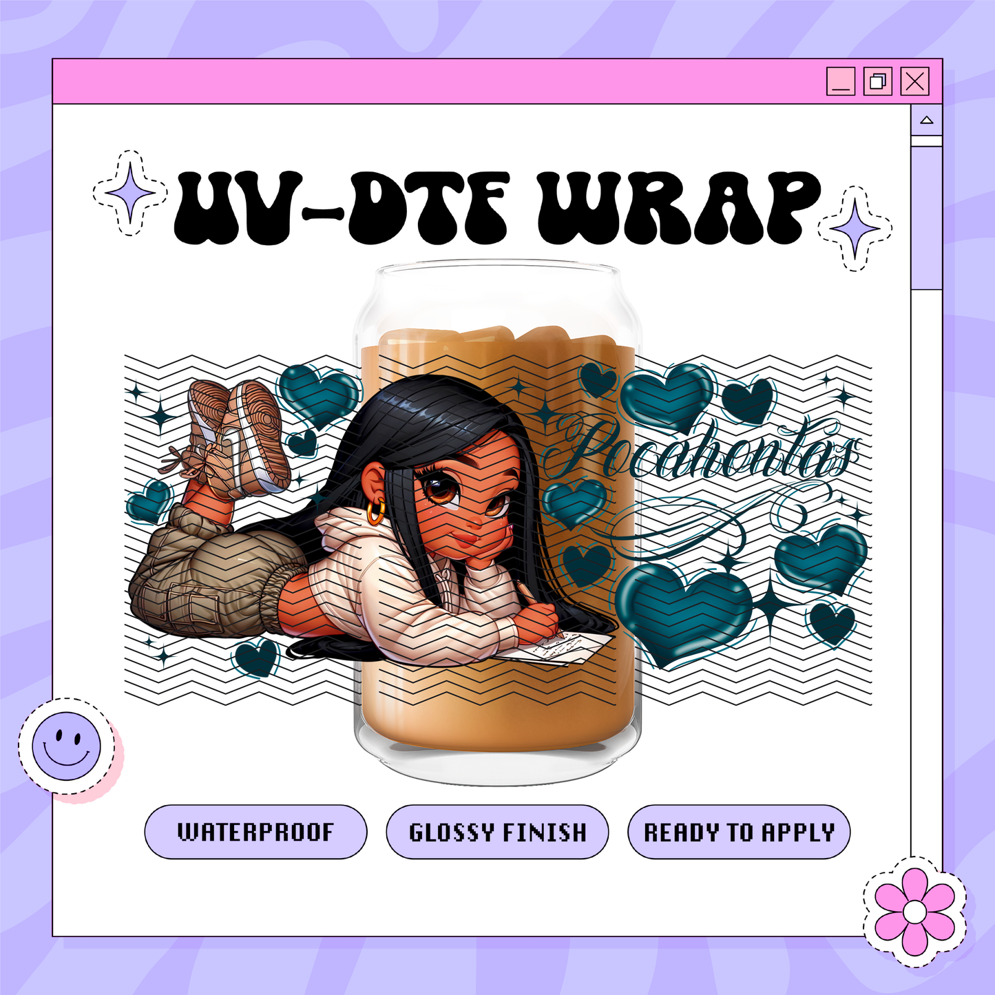 Dis Poca 2000s - 16oz Glass Wrap
