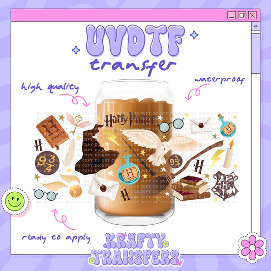 Harry Wizrd - 16oz Glass Wrap