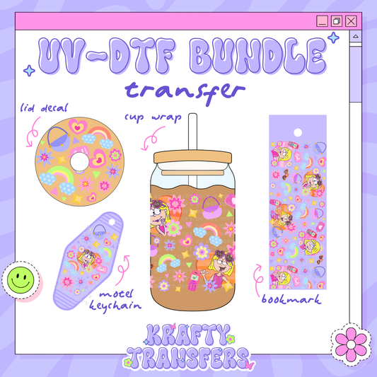 Funky Lizzie - UV-DTF Transfer Bundle