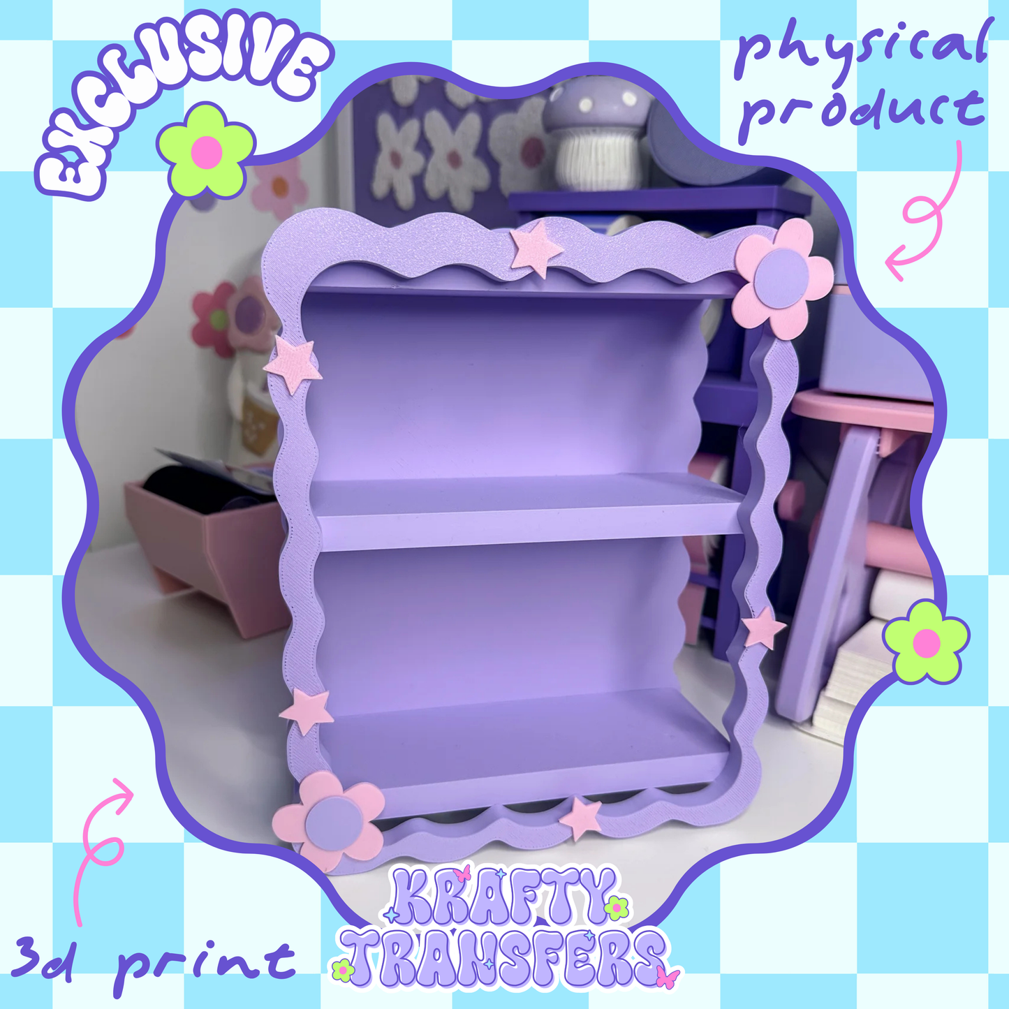 Retro Shelf - 3D Print