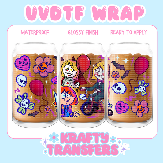 Spooky Liz - 16 oz UV DTF WRAPS