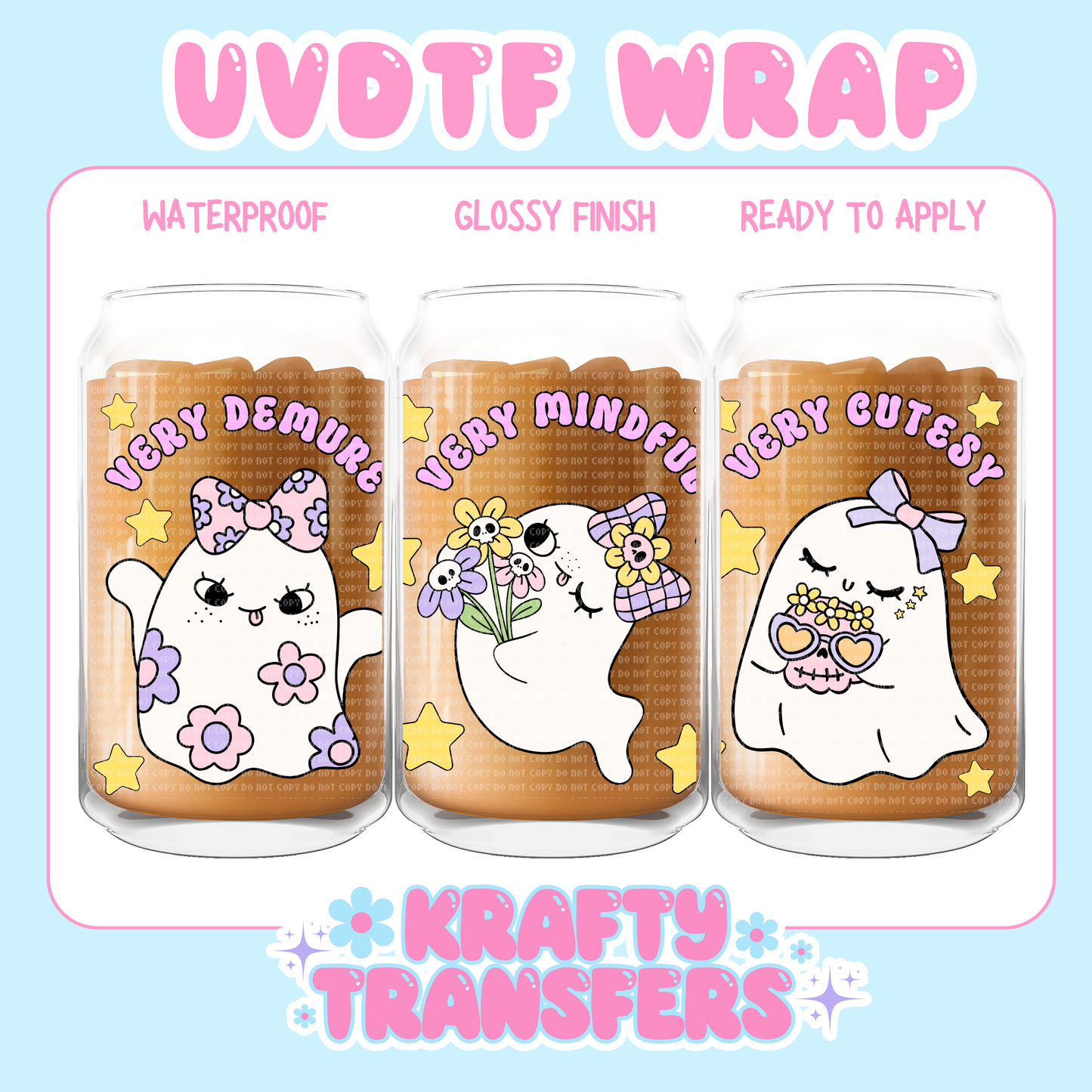 Very Demure EXCLUSIVE - 16 oz UV DTF WRAP
