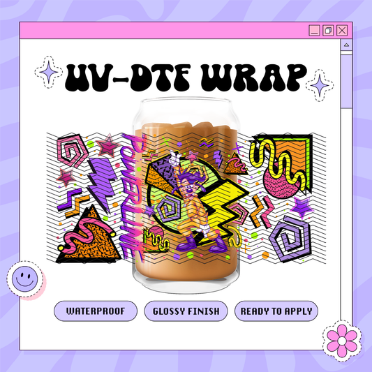 Dis 2000s Powerline - 16oz Glass Wrap