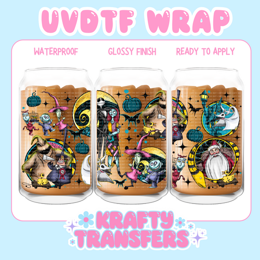 NBC
 - 16 oz UV DTF WRAP