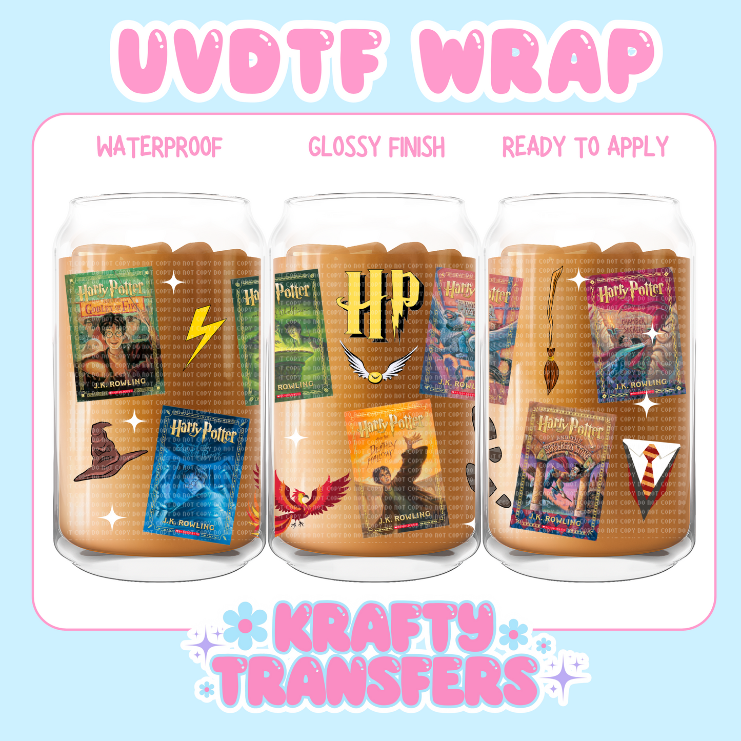 HP Books Exclusive - 16 oz UV DTF WRAP