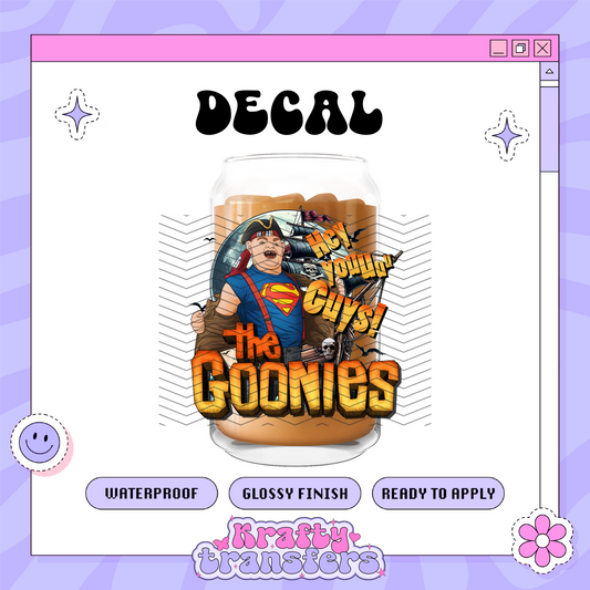 Goonies - UVDTF Decal