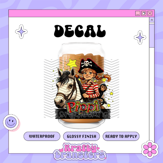 Pipi Pirate - UVDTF Decal