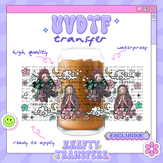 N+T Floral Exclusive | #76 | 16oz UVDTF Wrap