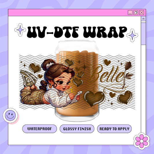 (Copy) Dis Belle 2000s - 16oz Glass Wrap