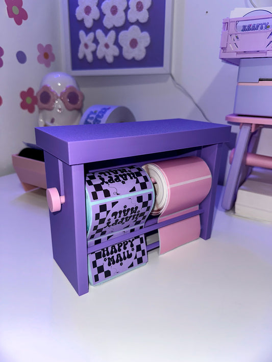 Sticker Roll Dispenser 3D Holder
