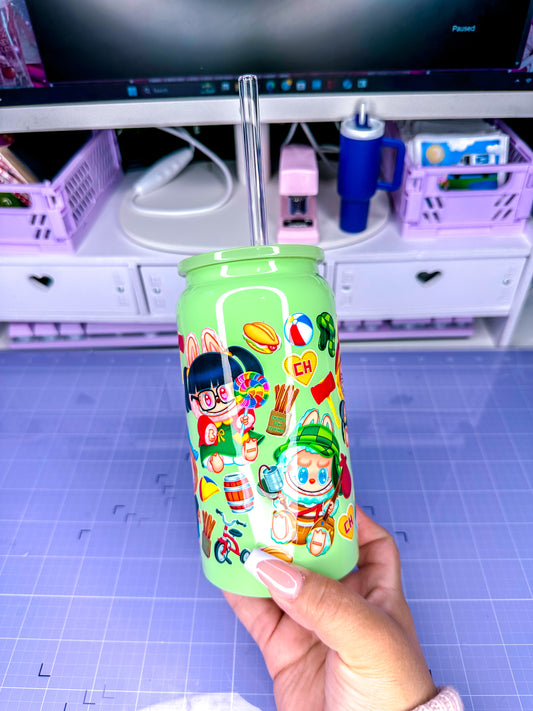 Chavo Labubu Glass Cup