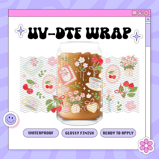 NT Sweet Time - 16oz Glass Wrap