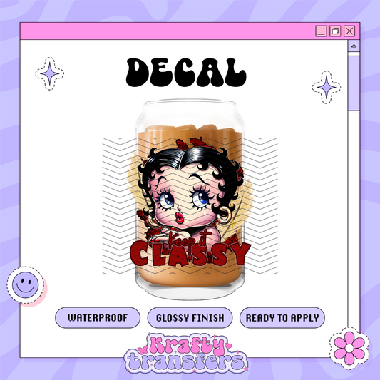 Betty - UVDTF Decal