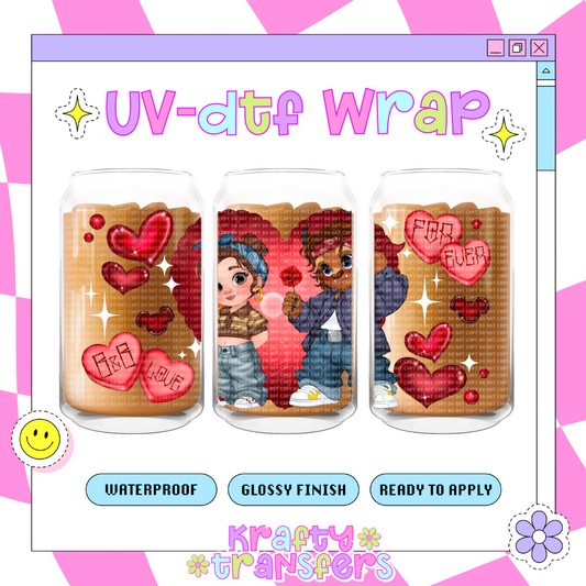 B&B 2000s Love - 16 oz Glass Wrap