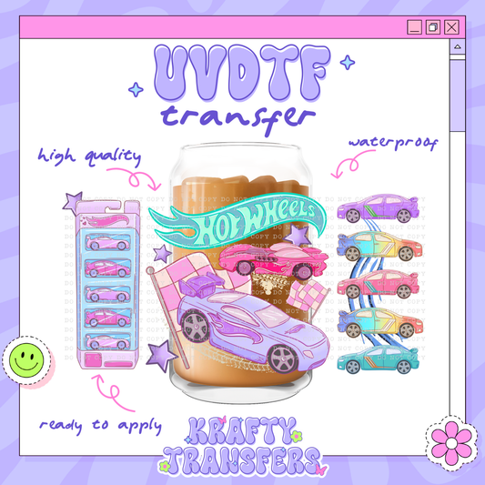 Hot Girl Cars | #5 | 16oz UVDTF Wrap