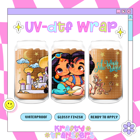 Baby Y&A Love - 16 oz Glass Wrap
