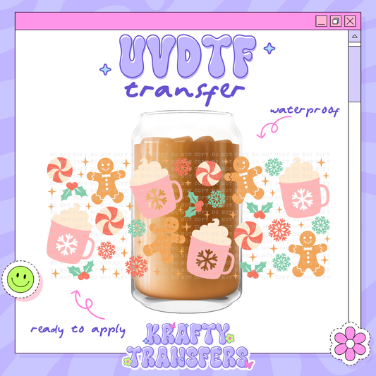 Winter Treats - 16oz Glass Wrap
