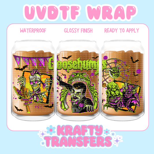 Goosebumps Y2K - 16 oz UV DTF WRAPS