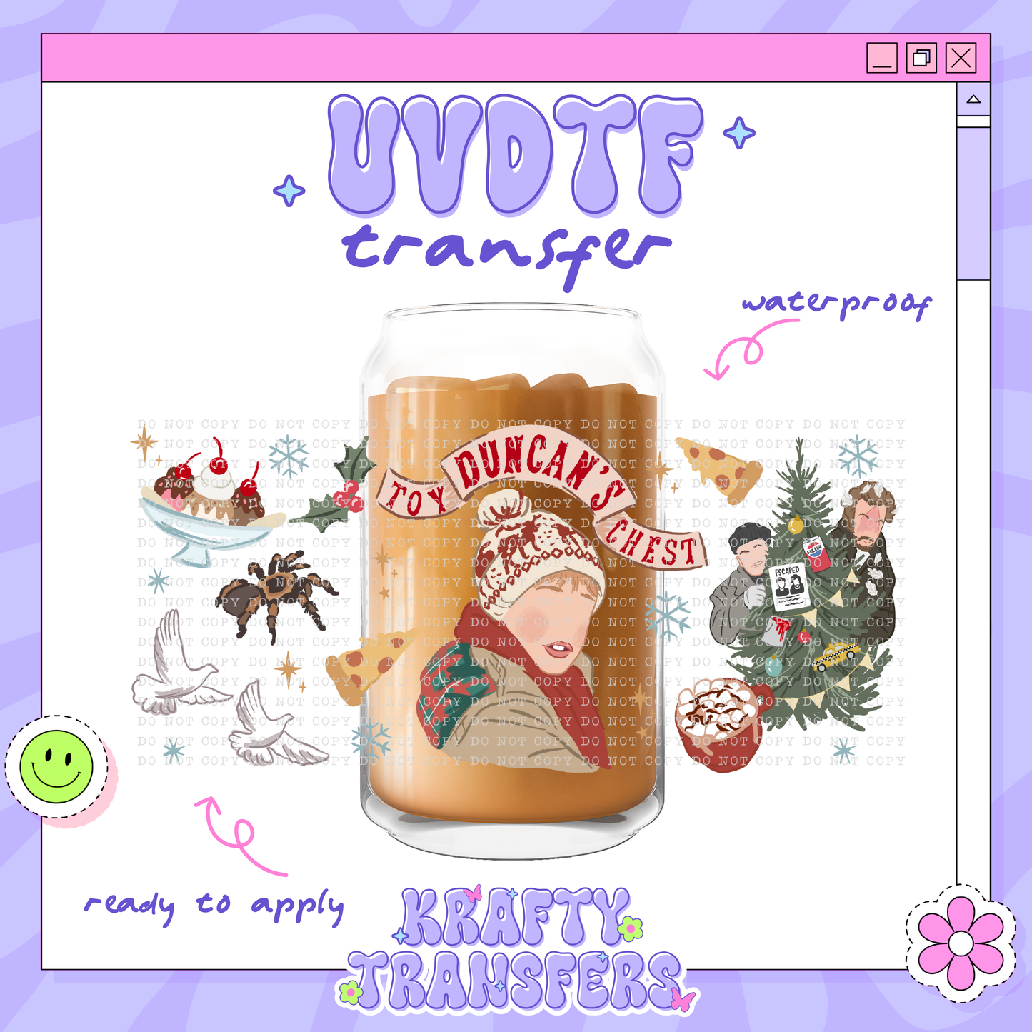 Xmas Home Alone - 16oz Glass Wrap