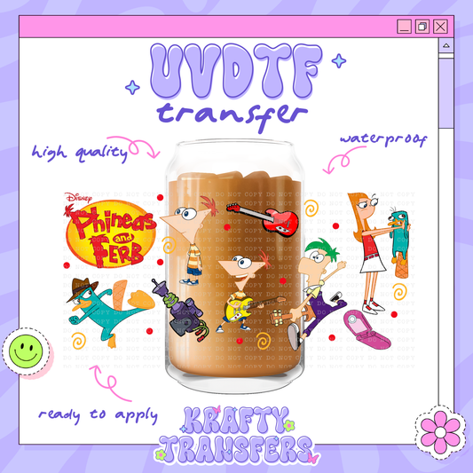 Phineas EXCLUSIVE - 16oz Glass Wrap