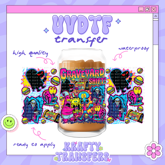 Graveyard Shift | #23 | 16oz UVDTF Wrap