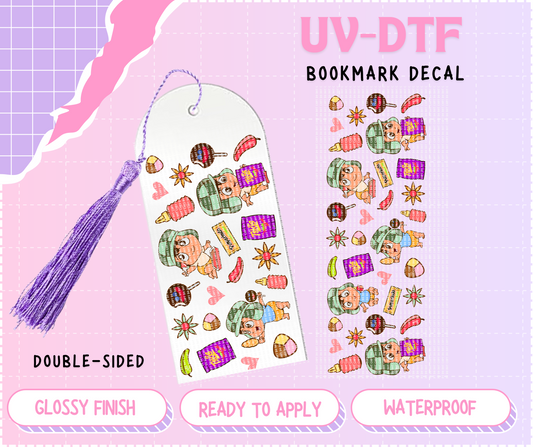 Chavito Snacks Bookmark | Double Sided UV-DTF Decal