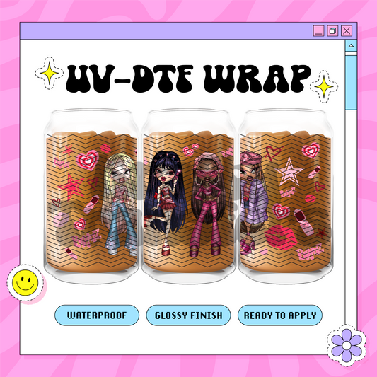 Y2K Girlies EXCLUSIVE - 16 Oz UV DTF Wrap