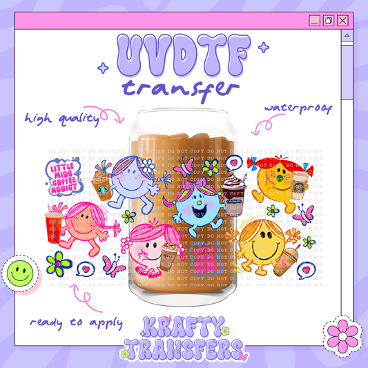 Little Miss Café - 16oz Glass Wrap