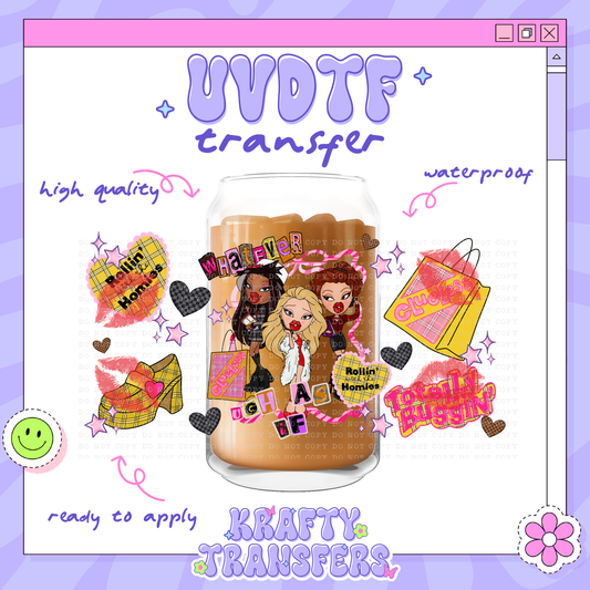 Dollz Clueless - 16oz Glass Wrap