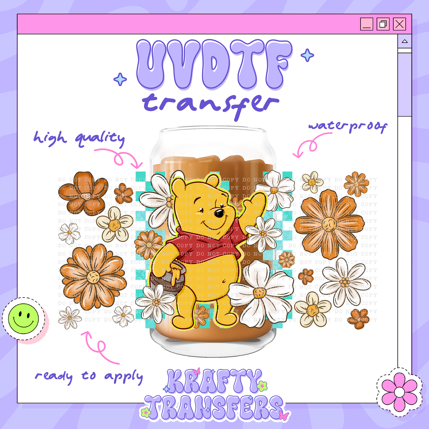 Bear Po Spring - 16oz Glass Wrap