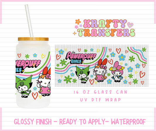 PPG kawaii - 16 Oz UV DTF Wrap